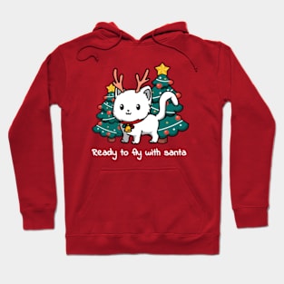 Fly with Santa Hoodie